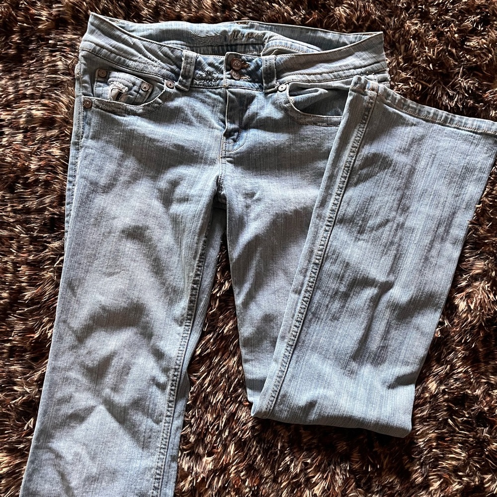 Reflex Light Blue Women's Boot Cut Jeans